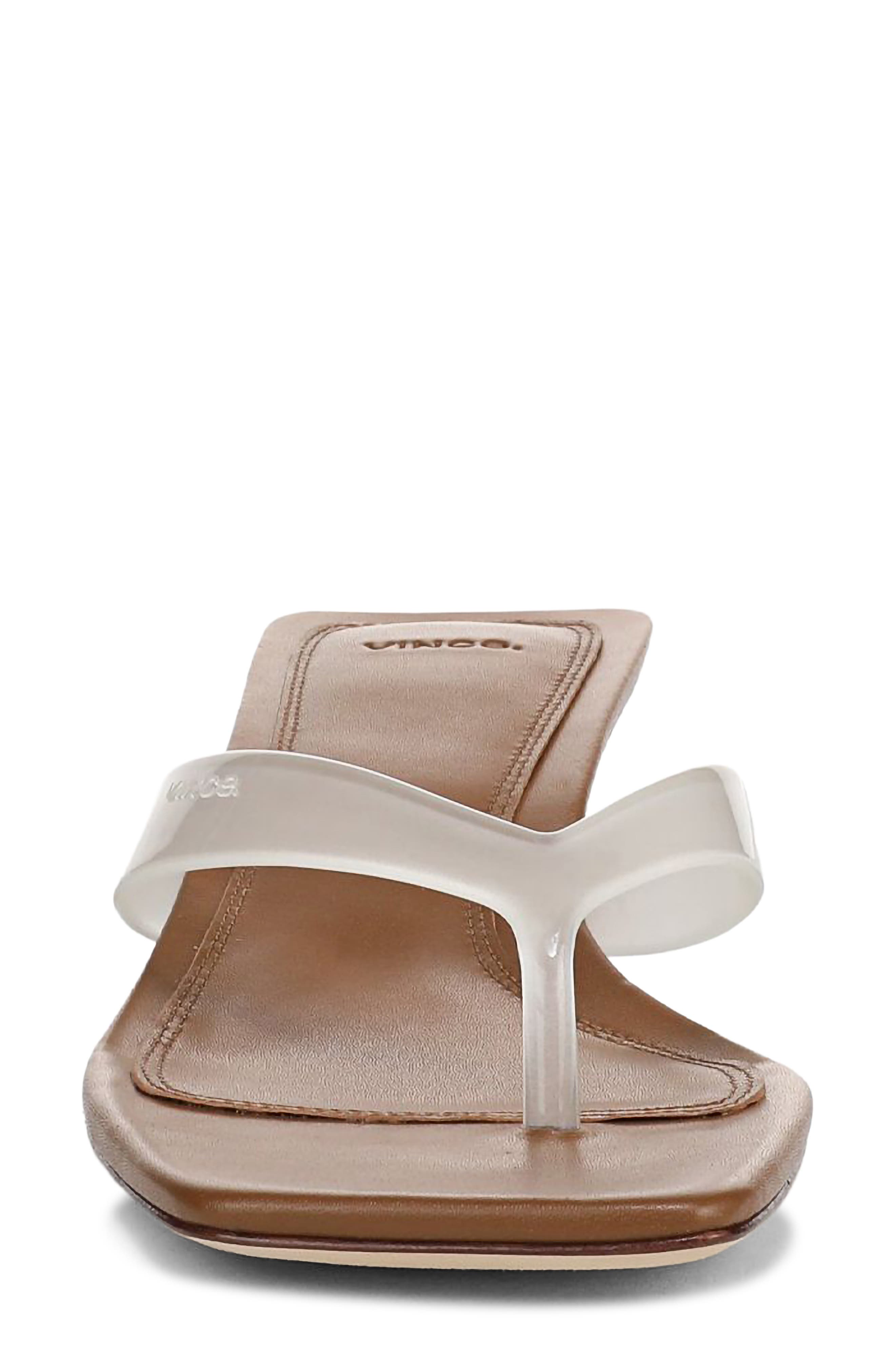 Vince San Juan Jelly Sandal, Alternate, color, Clear