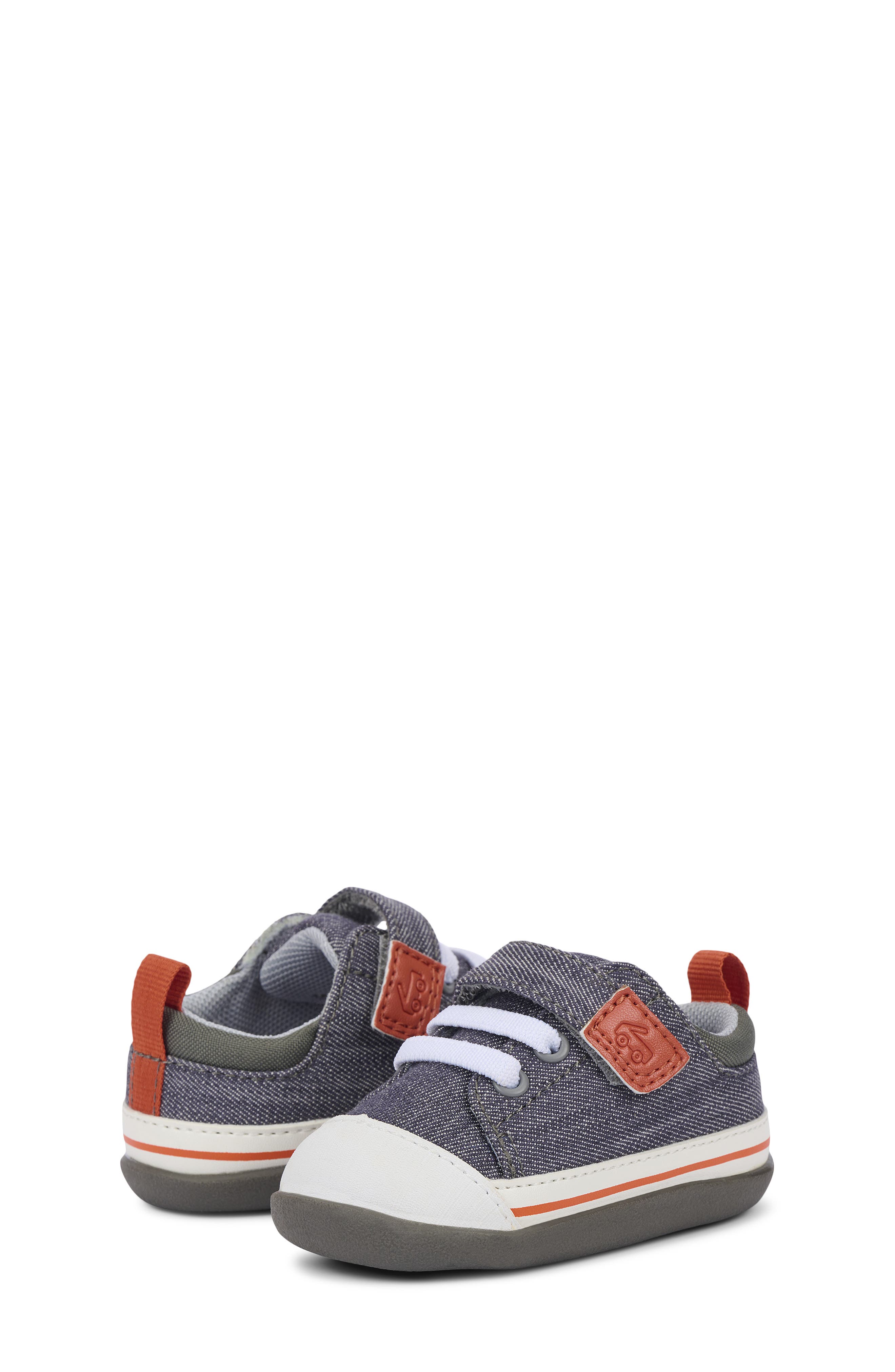 See Kai Run Kids' Stevie Mini Sneaker, Alternate, color, Gray Denim
