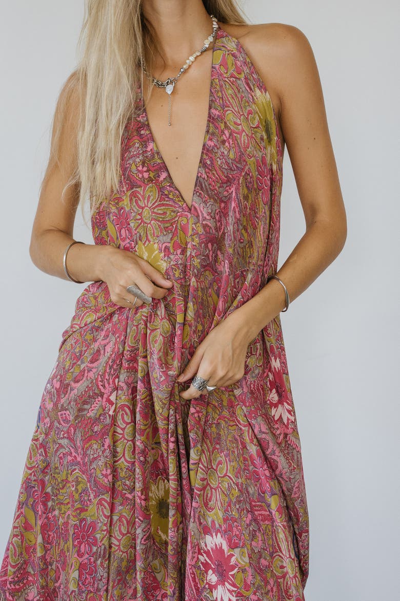 Classic Silk Dress Tatum, Alternate, color, Pink