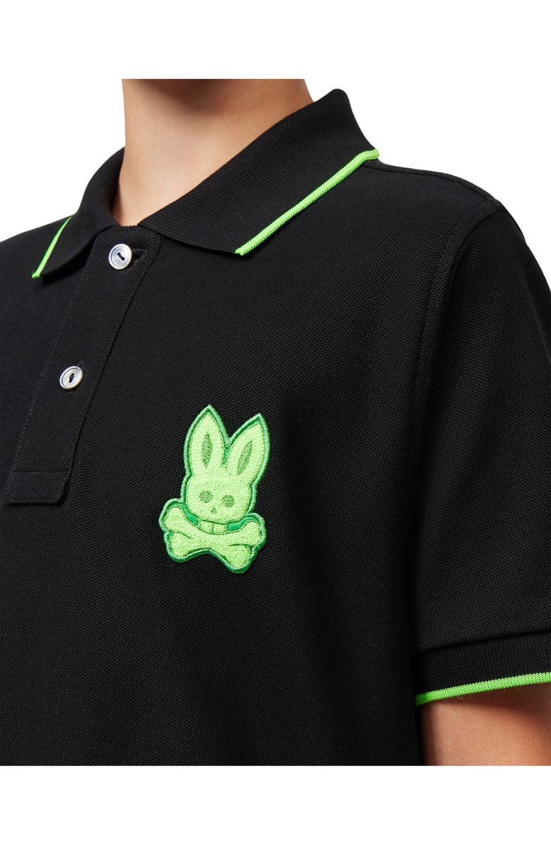 Psycho Bunny Kids' Cleveland Piqué Polo, Alternate, color, 