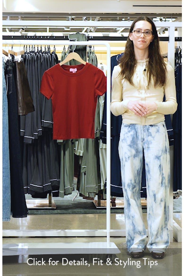 Daphney Rib T-Shirt video