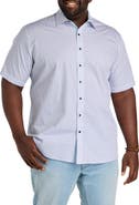 Synrgy by DXL Big & Tall Micro Diamond Print Sport Shirt V2