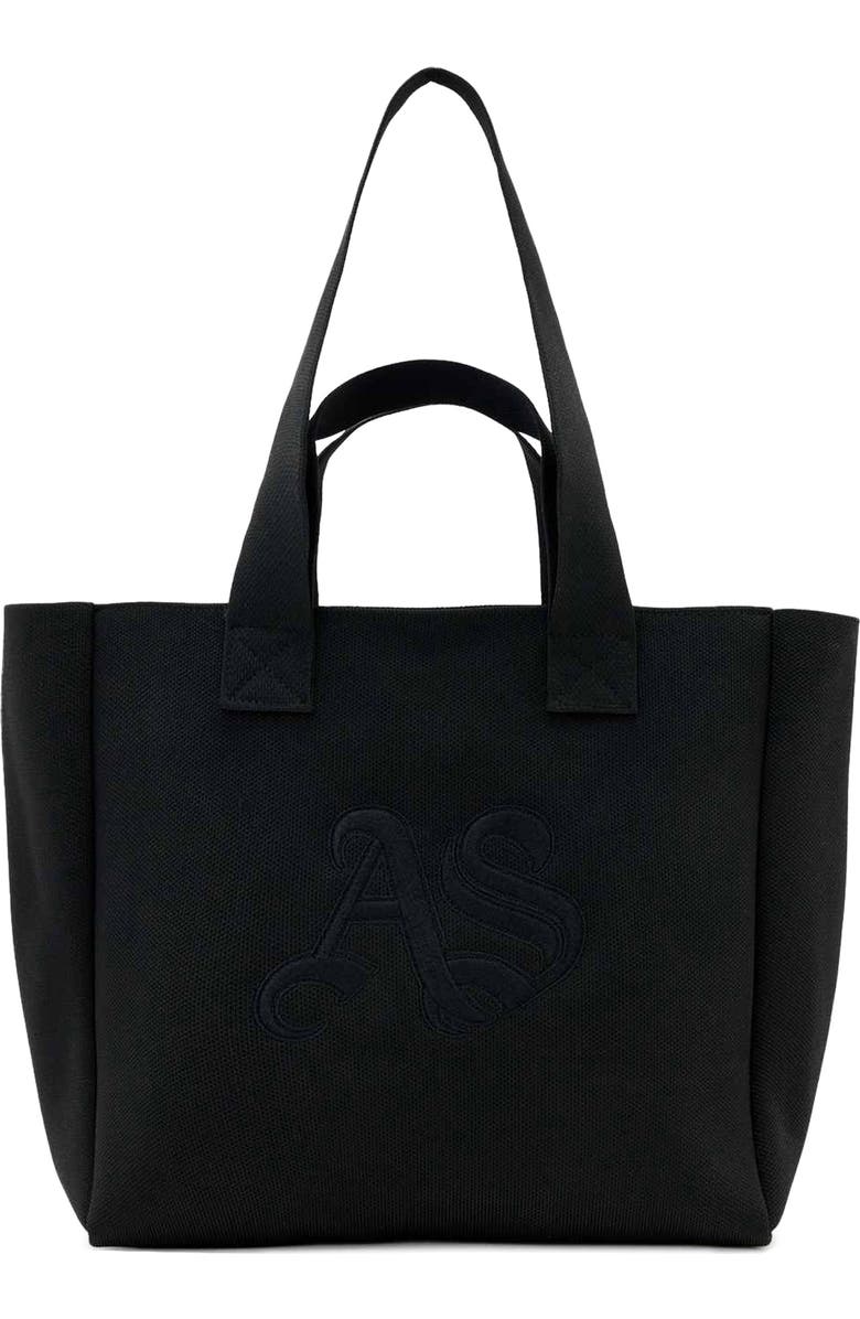 AllSaints Izzy Medium Tote Bag, Main, color, Black