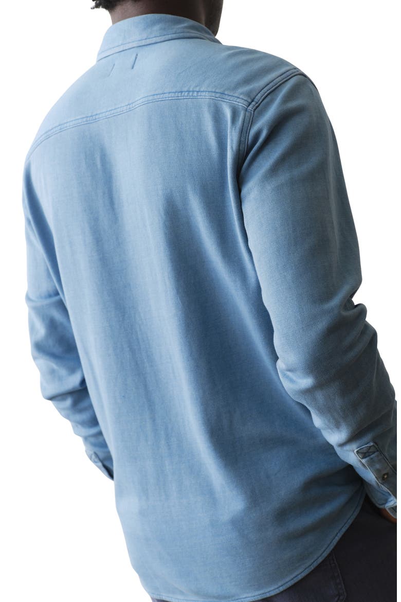 Pacifica Button-Up Shirt, Alternate, color, INDIGO