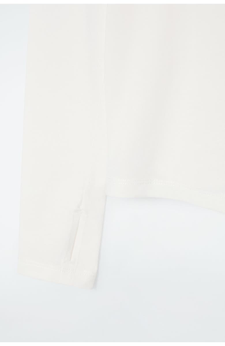 COS Slim Lightweight Long-Sleeved Top, Alternate, color, White