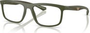 Emporio Armani 55mm Square optical glasses