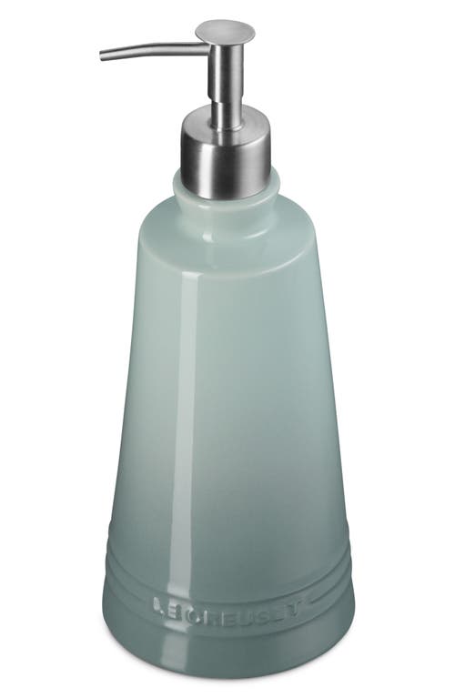 Le Creuset Stoneware Signature 20-0z. Soap Dispenser In Sea Salt