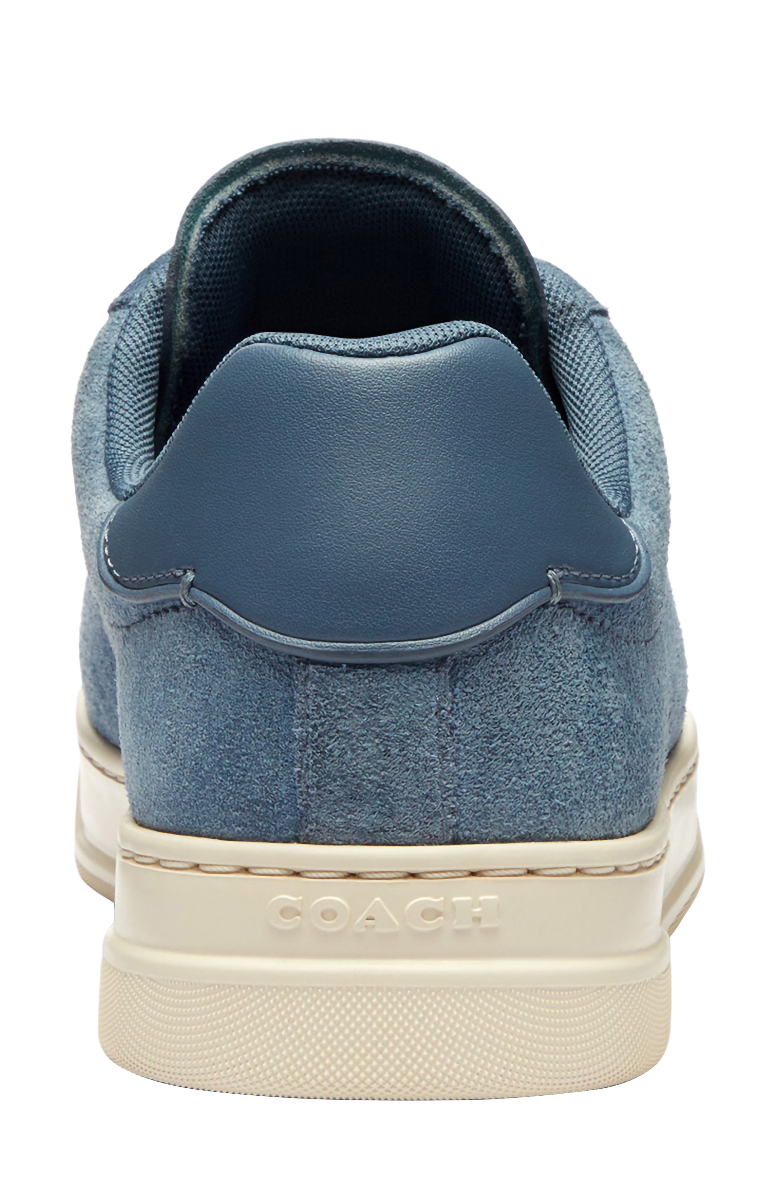 COACH High Line Sneaker, Alternate, color, Light Denim/ Chalk