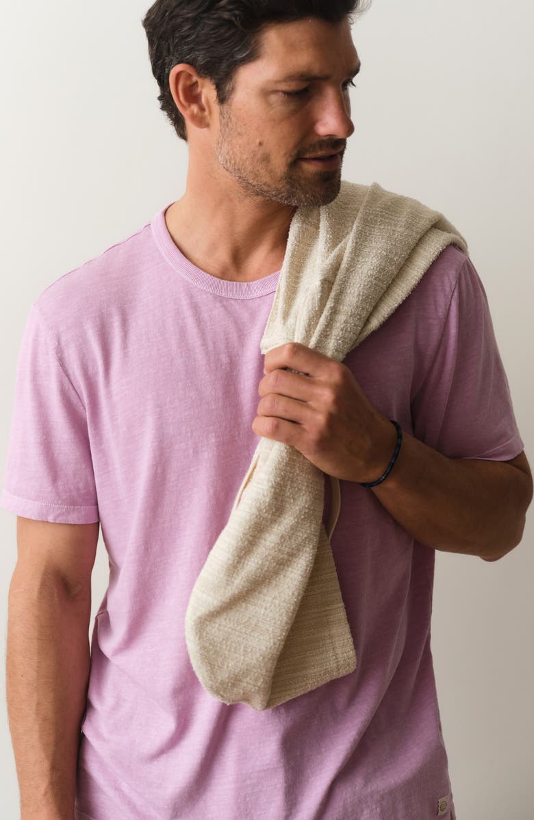 Marine Layer Relaxed Hemp Cotton T-Shirt, Alternate, color, Pastel Lavender