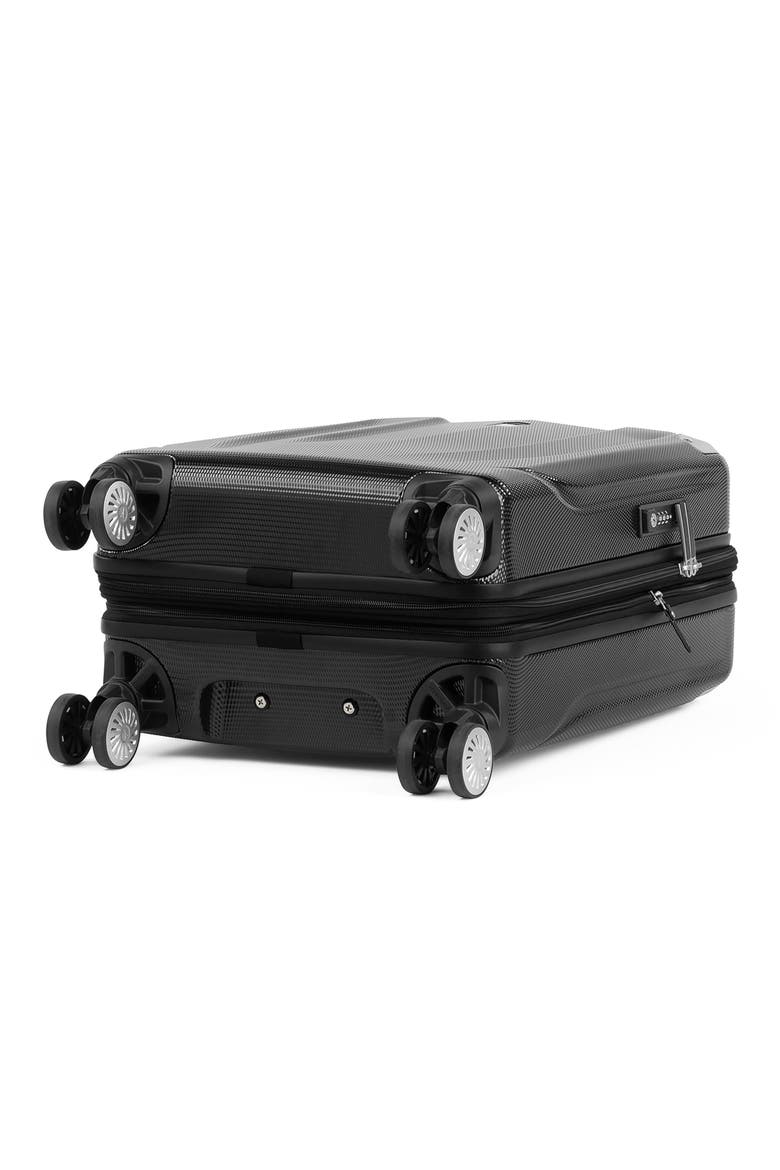 Pathways 3 Hardside Expandable (21"/25"/28") 3 Piece Spinner Luggage Set, Alternate, color, Black Knight