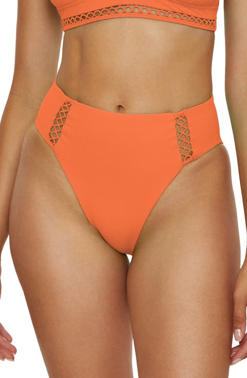Modern Edge High Waist Bikini Bottoms