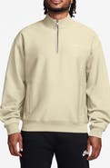 Nike Solo Swoosh Fleece Quarter Zip Pullover