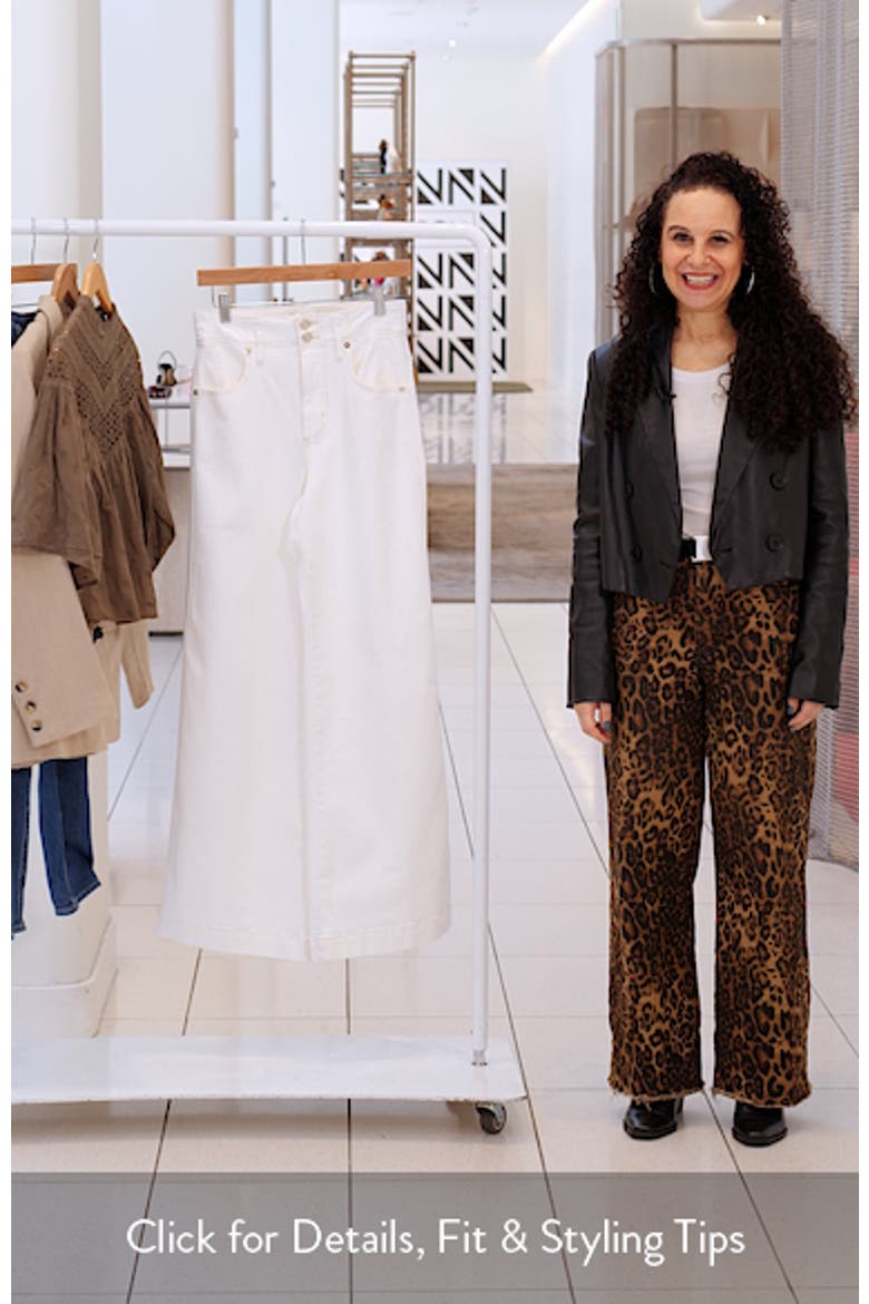 The Seamed Wide Leg Trouser Jeans video
