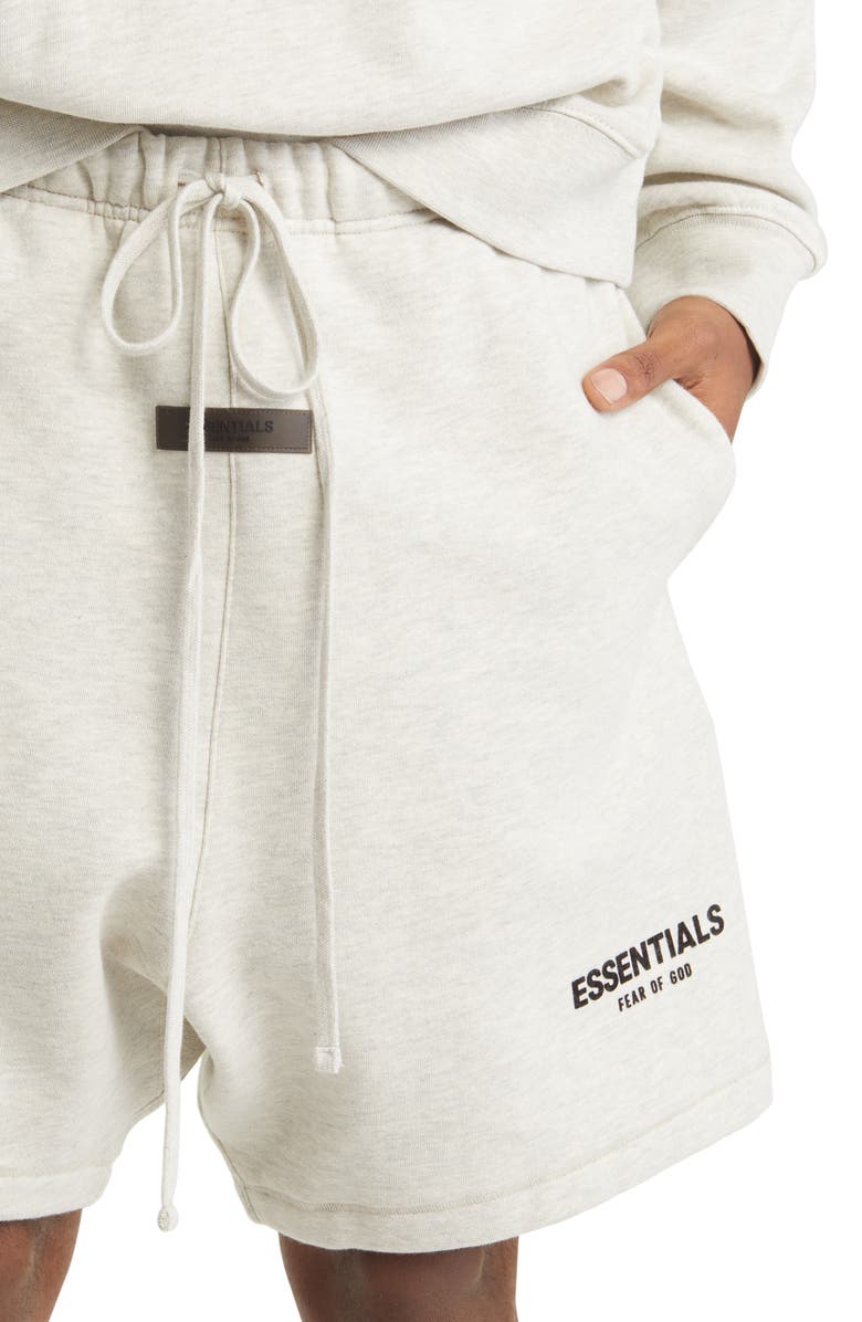 Fear of God Essentials Relaxed Cotton Blend Sweat Shorts, Alternate, color,