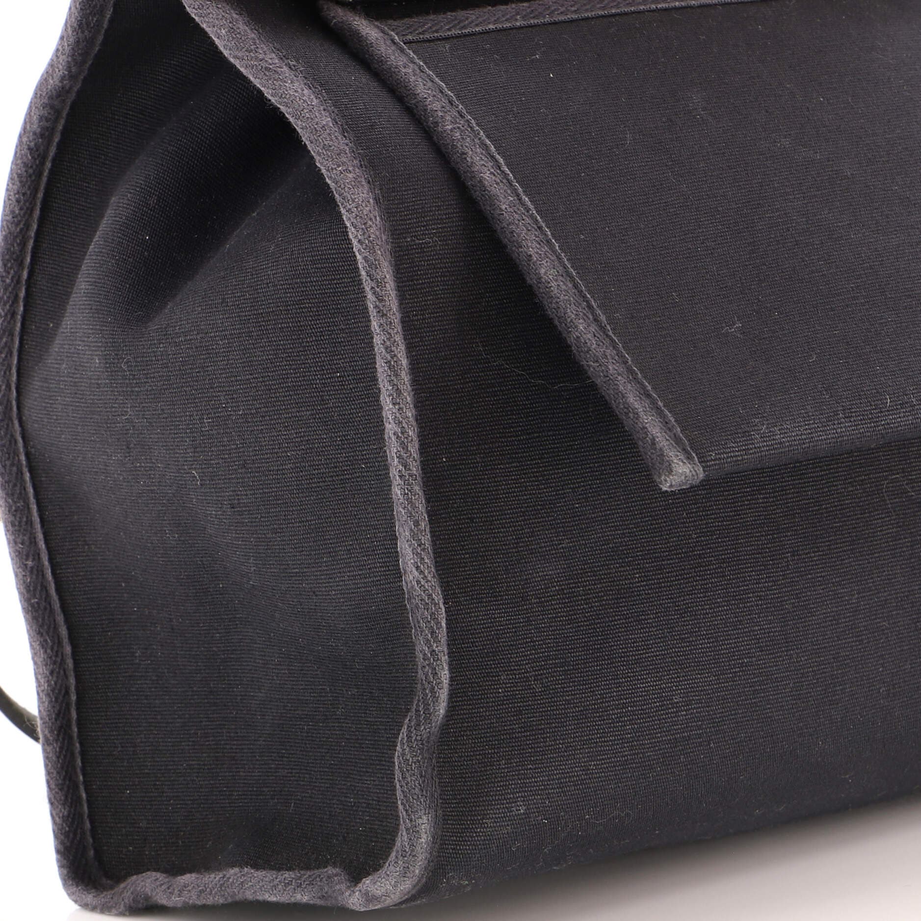 Herbag Toile And Leather Pm, Alternate, color, Black