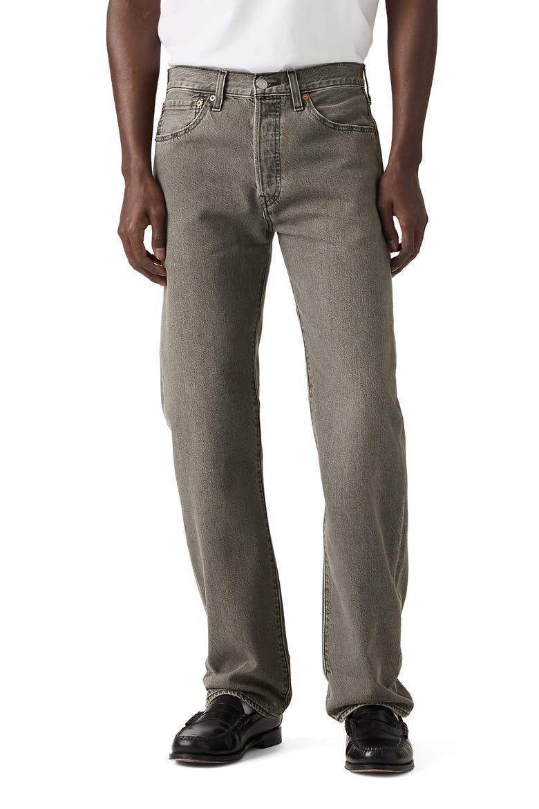 501® Original Straight Leg Jeans, Main, color, FIREPIT TIMES LTWT
