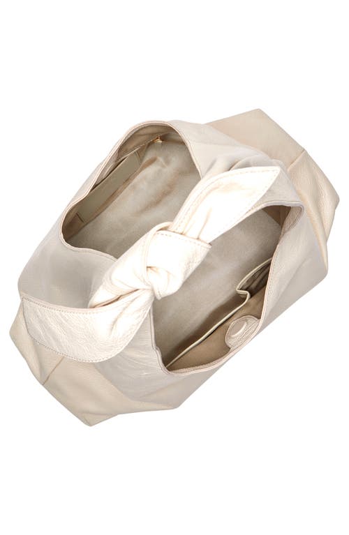 Vince Camuto Flinn Leather Hobo In Natural 01
