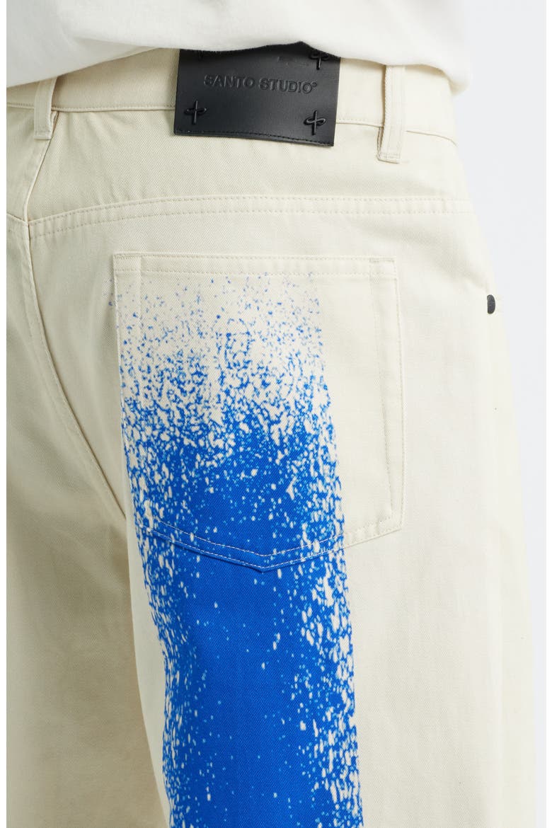 x Blake Snell Milano LA Jeans, Alternate, color, CREAM