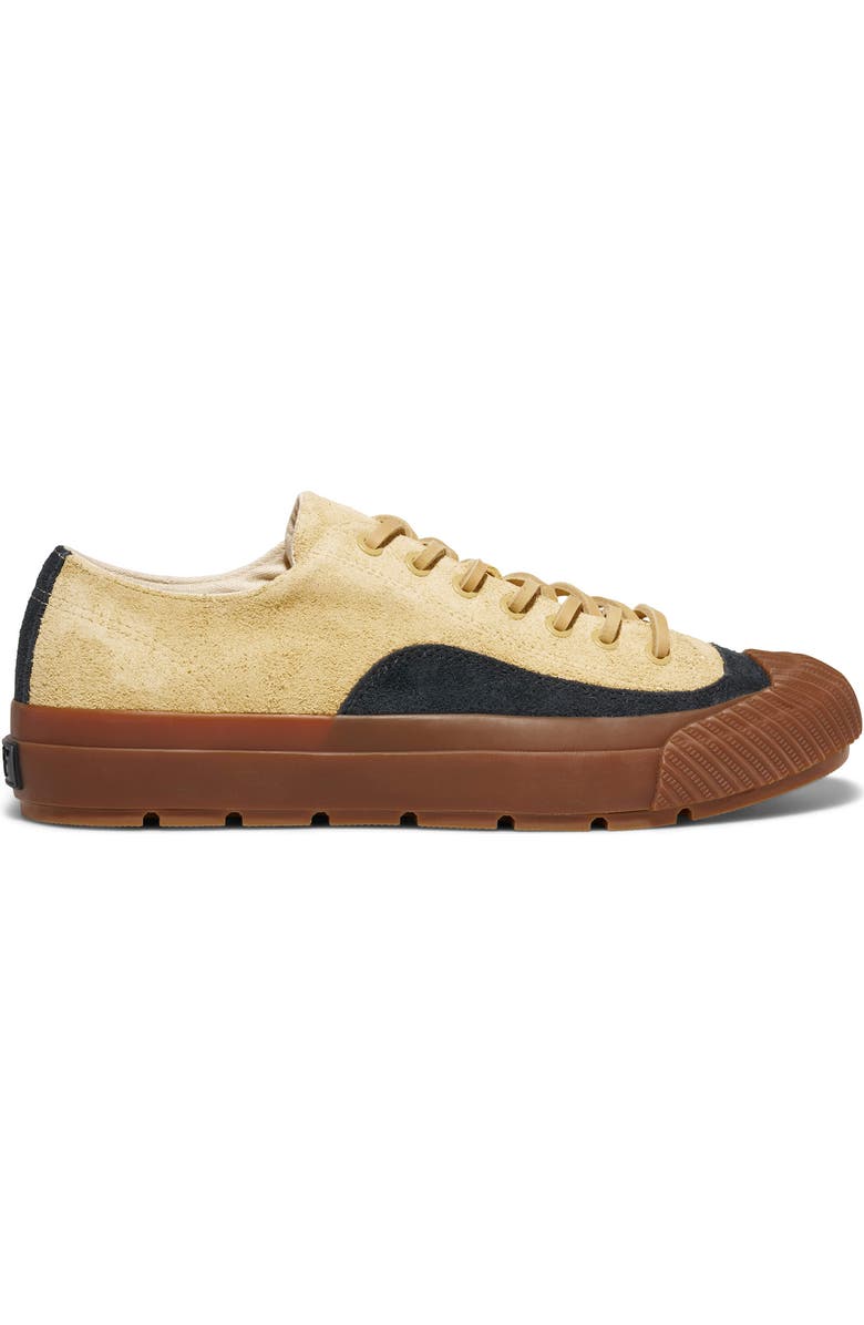 P.F. Flyers Grounder Field-Spec Low Top Suede Sneaker, Alternate, color, Wheat-Gum