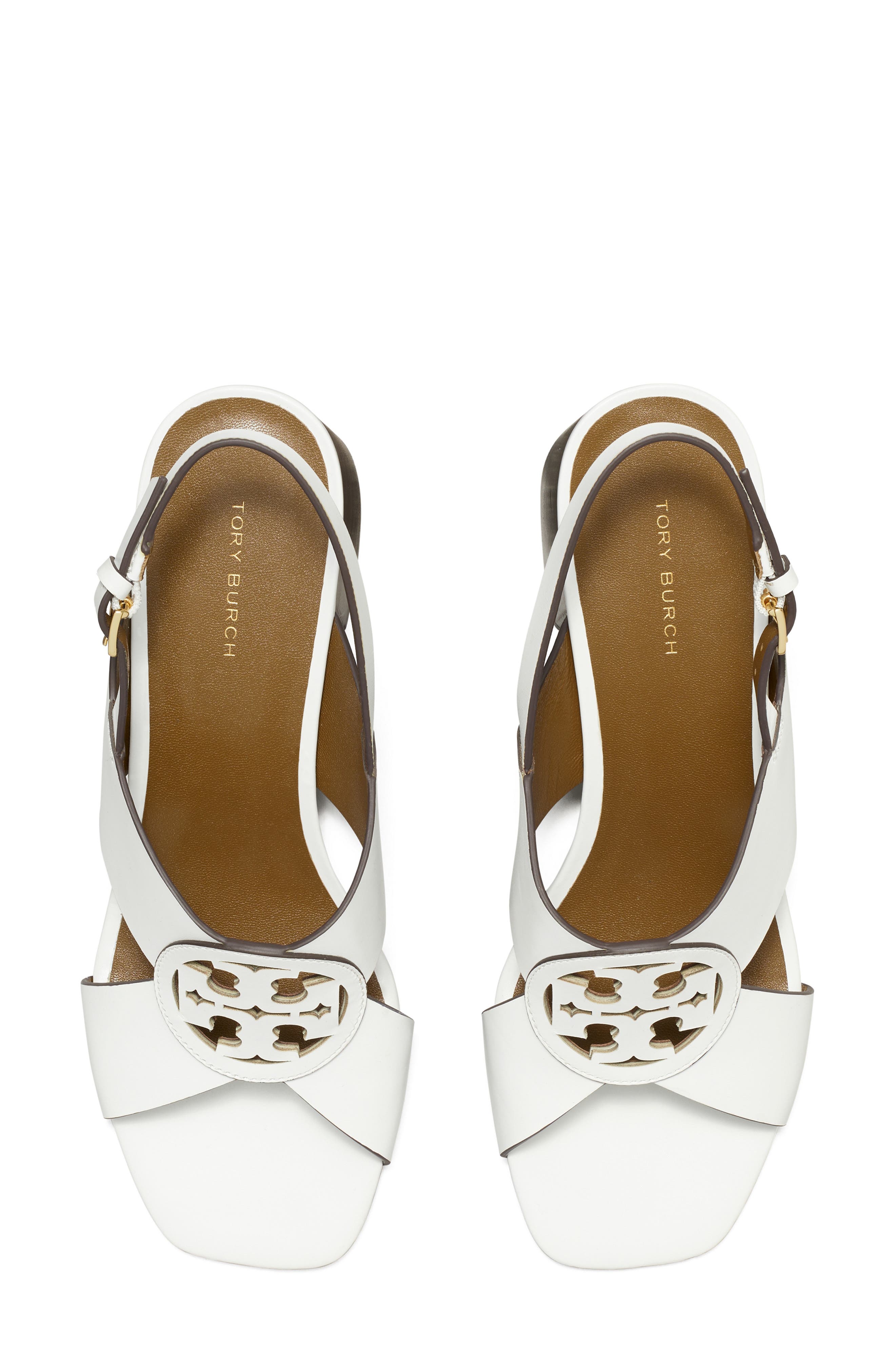 Tory Burch Miller Slingback Sandal, Alternate, color, Cloud