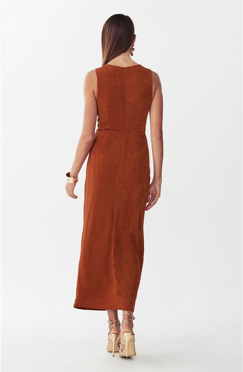 BWLDR Andi Midi Dress, Alternate, color, Copper