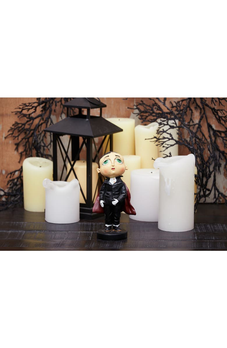 Gallerie II Norbert Vampire Decorative Halloween Figurine, Alternate, color, Black