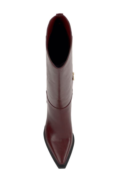 Jessica Simpson Hemmia Pointed Toe Knee High Boot In Brown