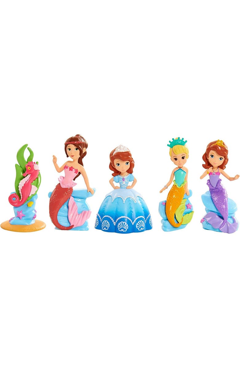 Sofia The First Royal Friends Underwater Adventure Figure Set, Main, color, Multicolored