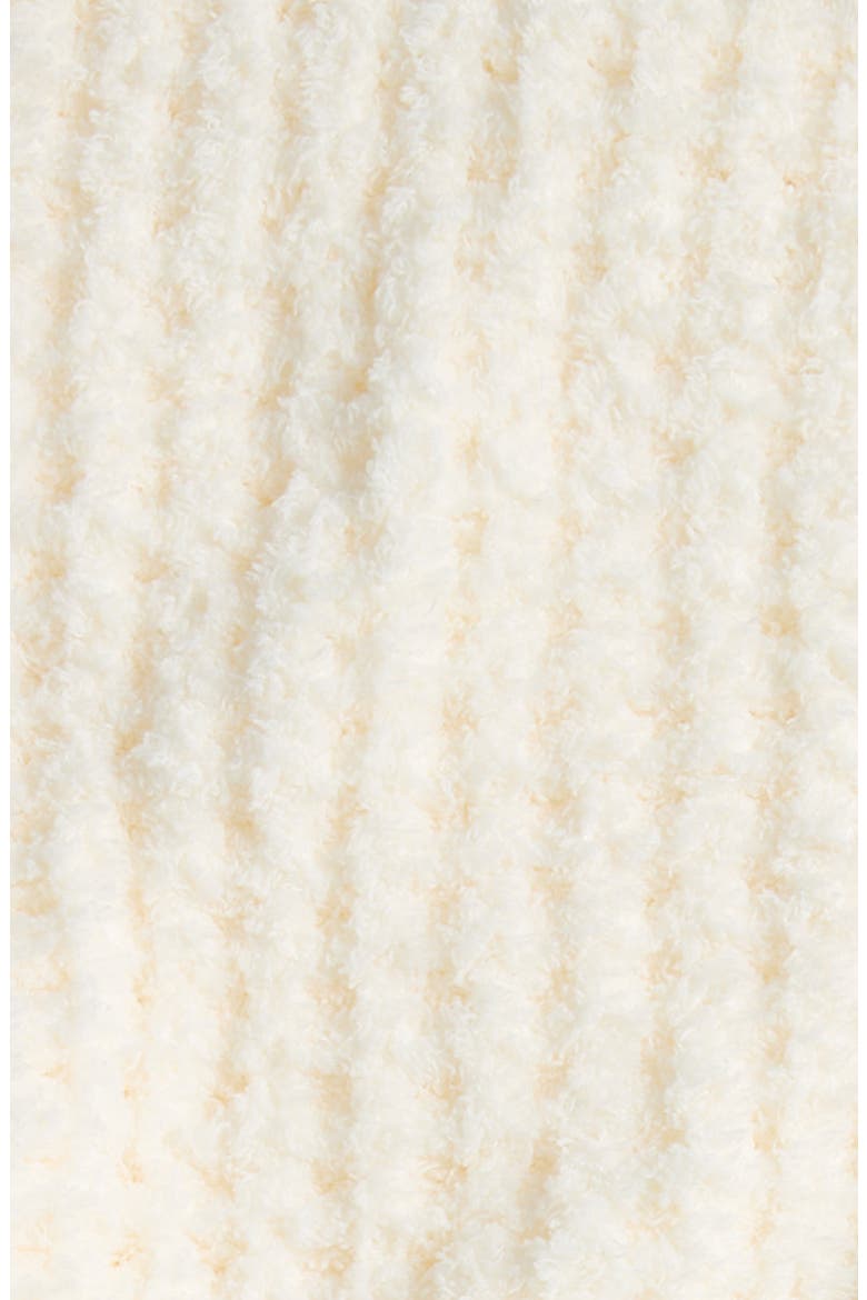 Feather Waffle Knit Throw, Alternate, color, IVORY MARSHMALLOW