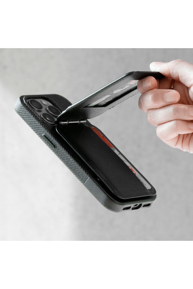 Active Wallet Stand Magnetic, Alternate, color, BLACK
