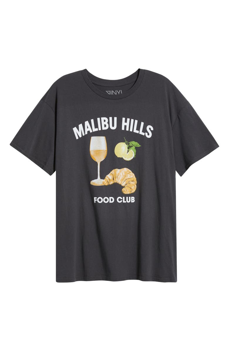 Vinyl Icons Malibu Hills Graphic T-Shirt, Alternate, color, Grey