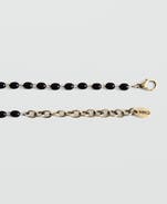 MANGO Mixed Bead Pendant Y Necklace