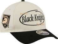 New Era Men's New Era  Natural/Black Army Black Knights Prepster 9FORTY M-Crown Adjustable Hat