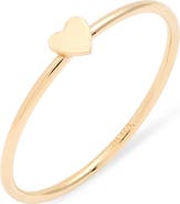 Nashelle Heart Stacking Ring