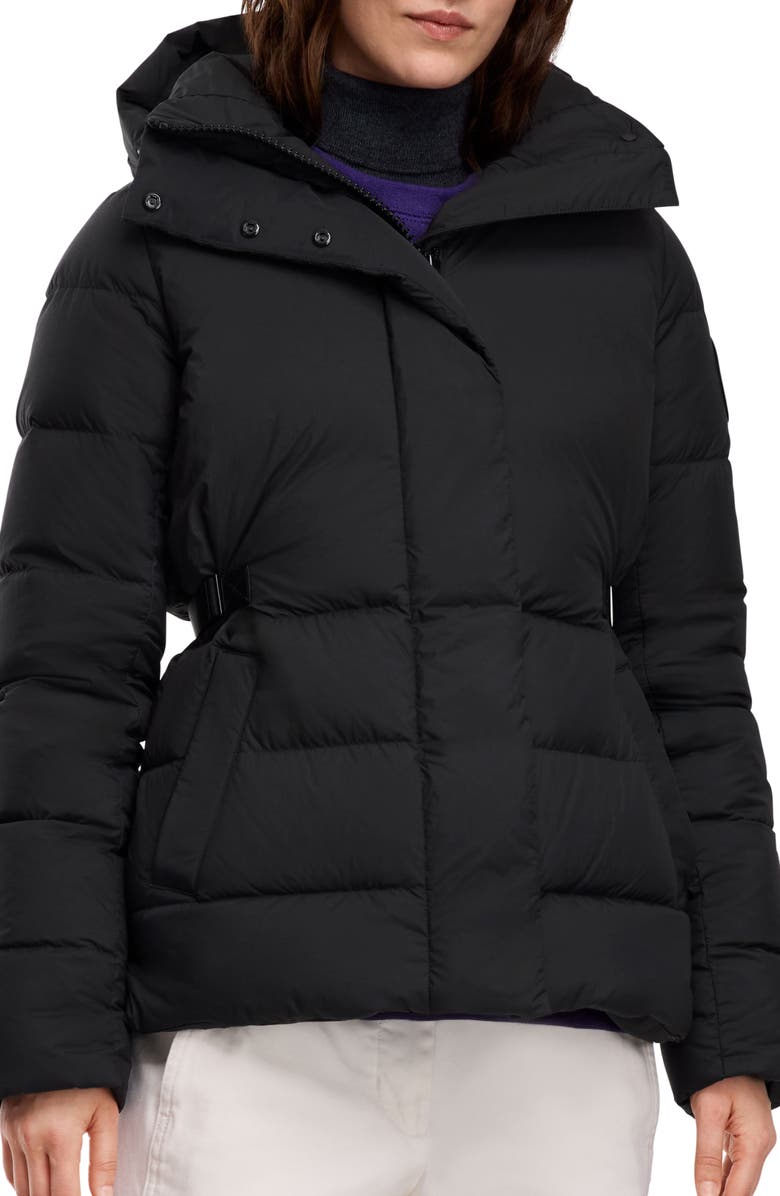 Canada Goose Lyndale 750 Fill Power Down Quilted Puffer Jacket, Main, color, Black