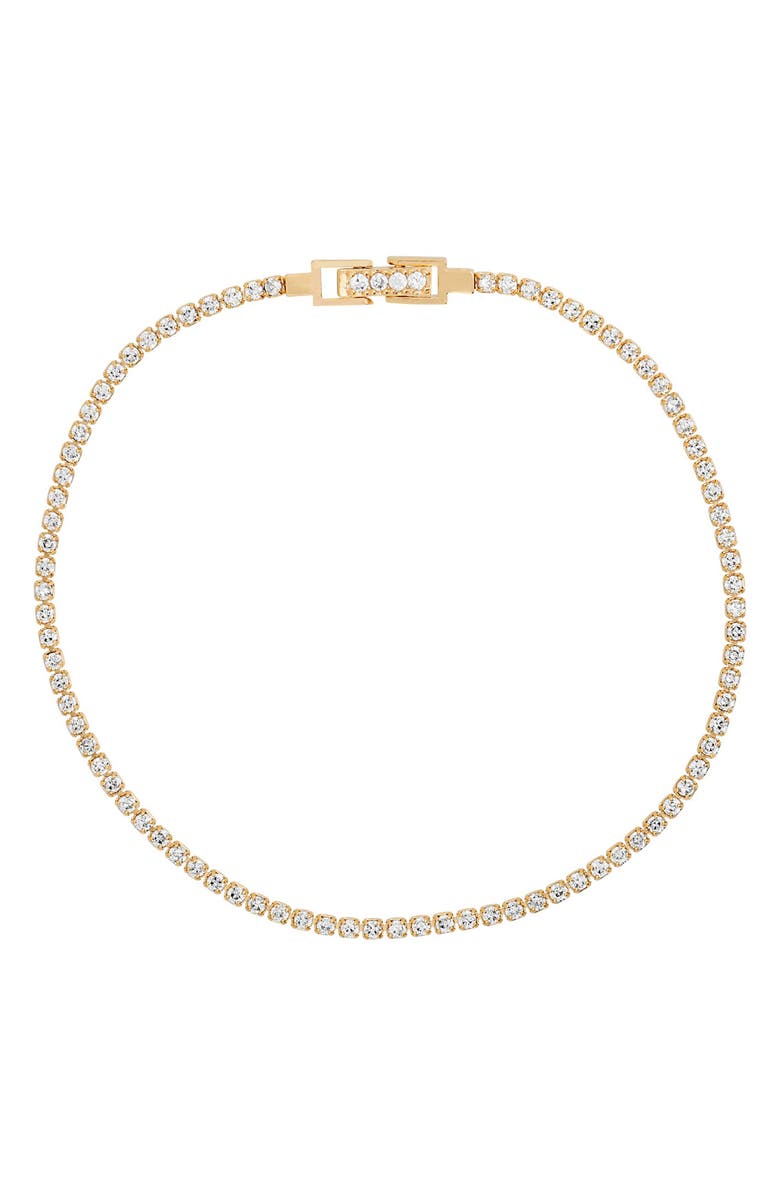 Girls Crew Endless Tennis Bracelet, Alternate, color, Gold