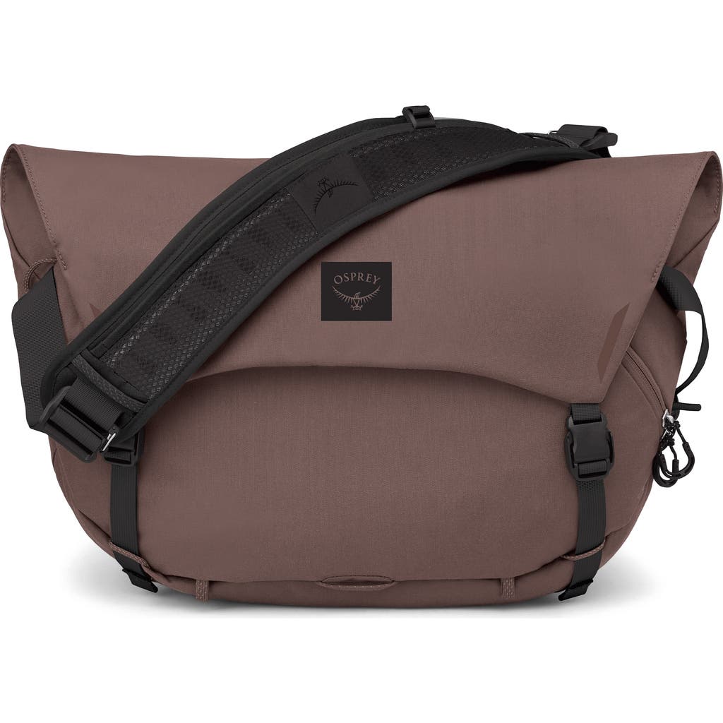 Osprey Metron 18 Messenger Bag In Magma Brown