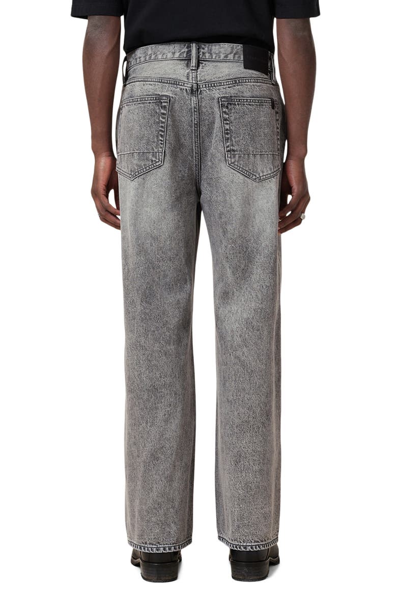 Lenny Loose Fit Straight Leg Jeans, Alternate, color, LIGHT GREY