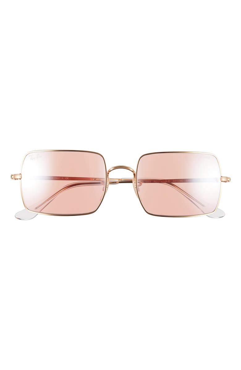 Ray-Ban 54mm Polarized Square Sunglasses, Main, color,