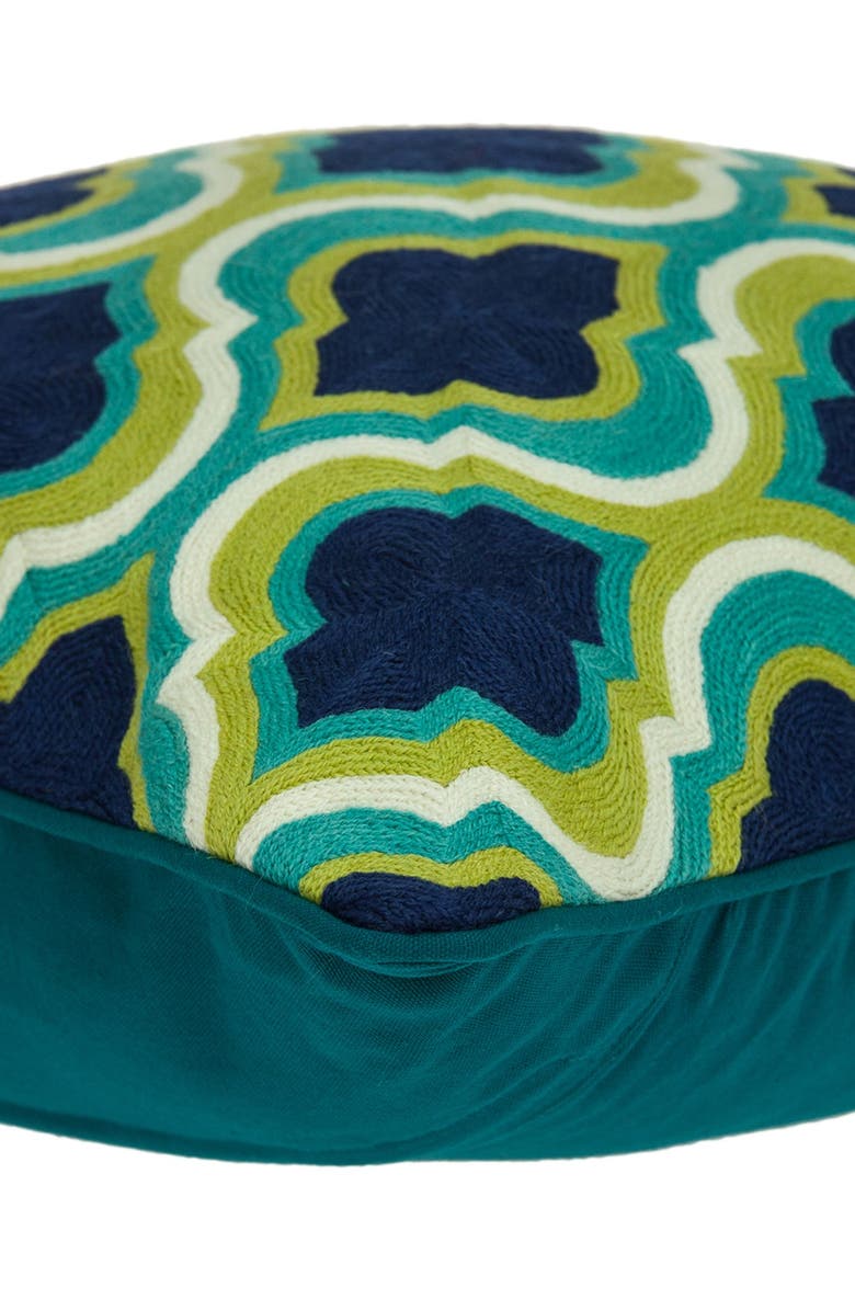 PARKLAND COLLECTION Handmade Muja Traditional Pillow - 20" x 20" - Multi, Alternate, color, Multicolor