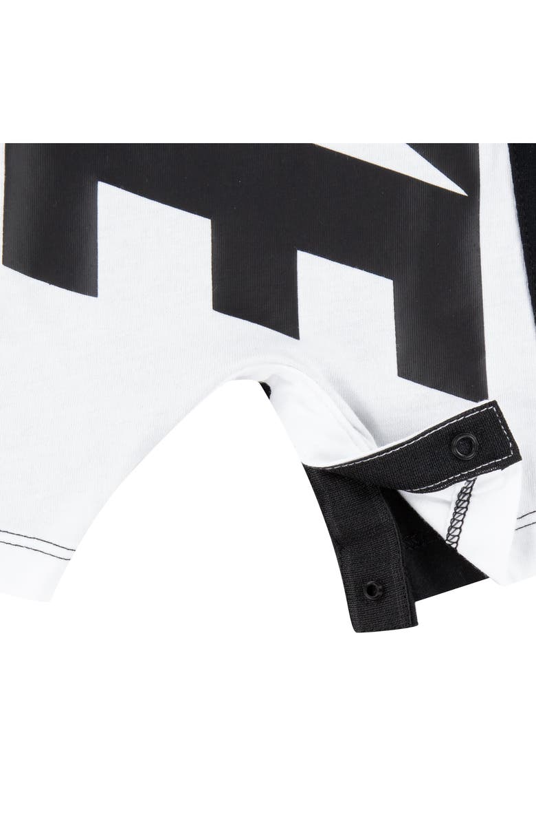 Nike Hooded Romper, Alternate, color, 023Black