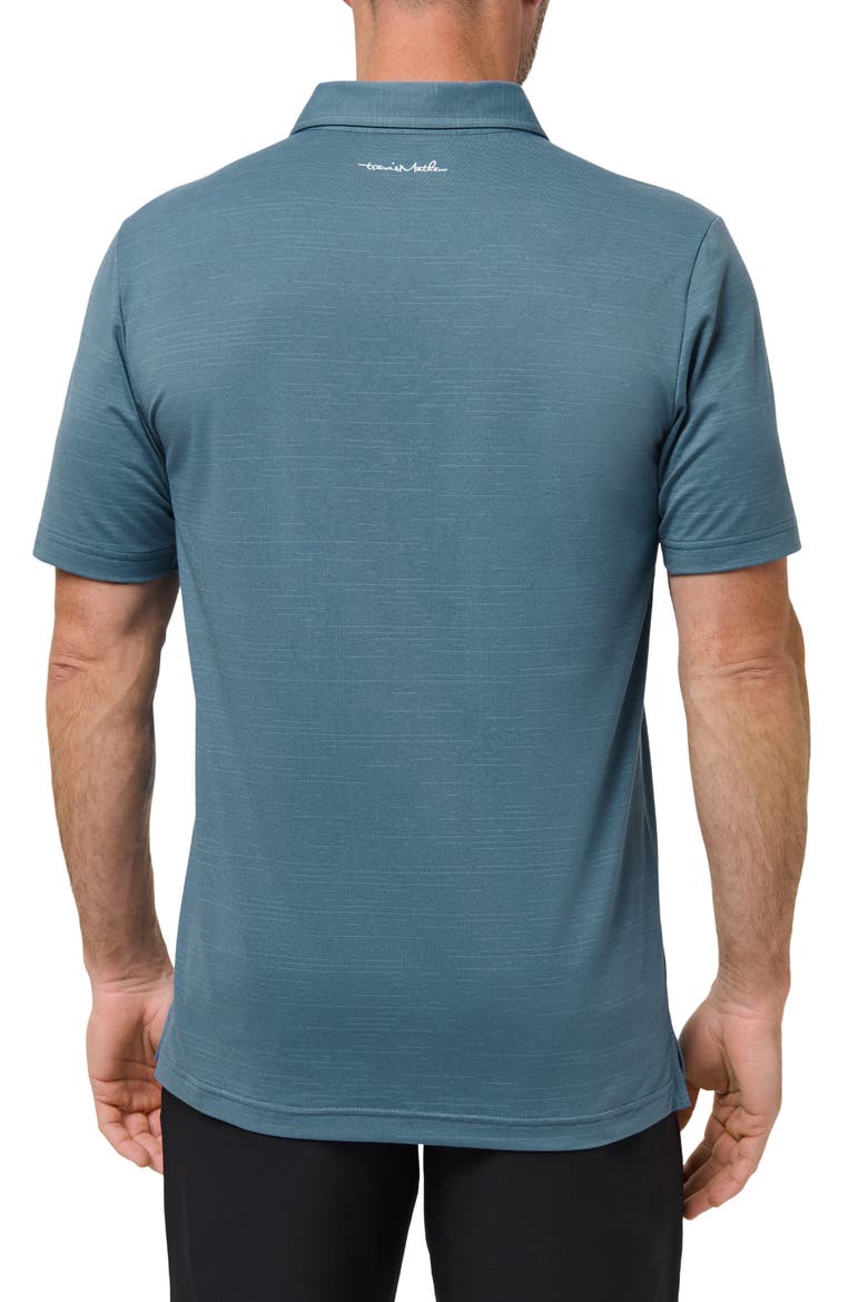 The Heater Solid Short Sleeve Performance Polo, Alternate, color, COPEN BLUE