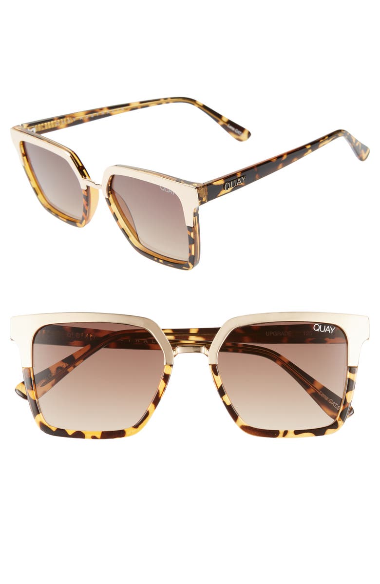 QUAY Australia x Jaclyn Hill Upgrade 55mm Square Sunglasses, Main, color, 