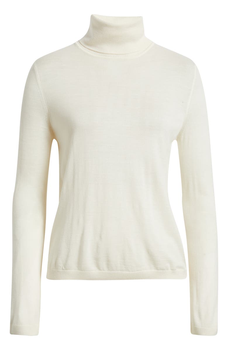 Mavi Jeans Turtleneck Wool Sweater, Alternate, color, Antique White