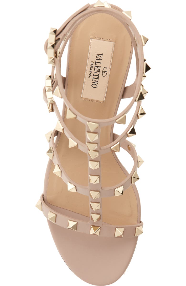 Valentino Garavani Rockstud Block Heel Sandal, Alternate, color,