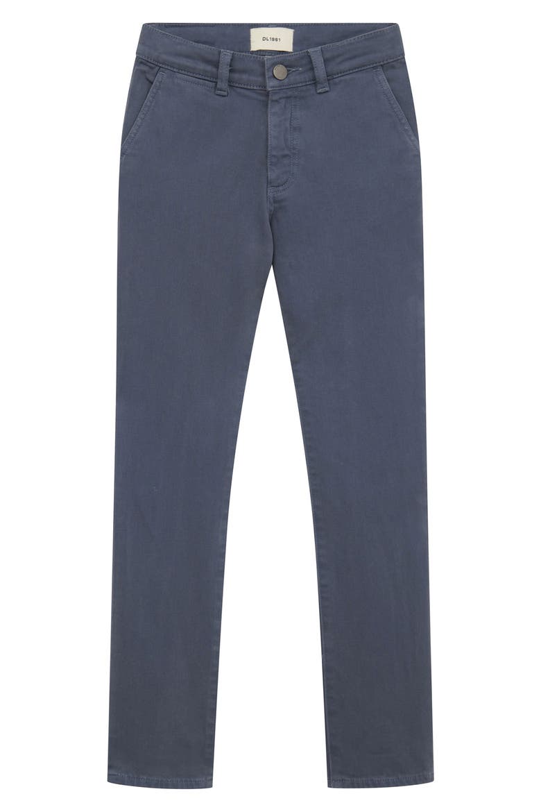 Kids' Slim Leg Pants, Main, color, STONE BLUE