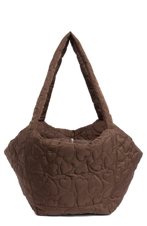 Quilted Heart Tote