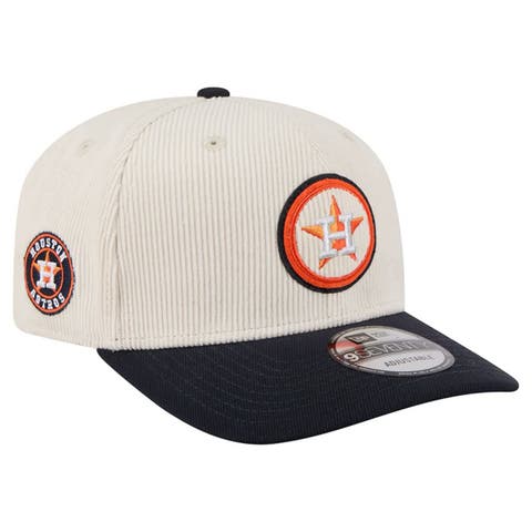 Men's New Era  Cream Houston Astros Loyal 9SEVENTY Adjustable Hat
