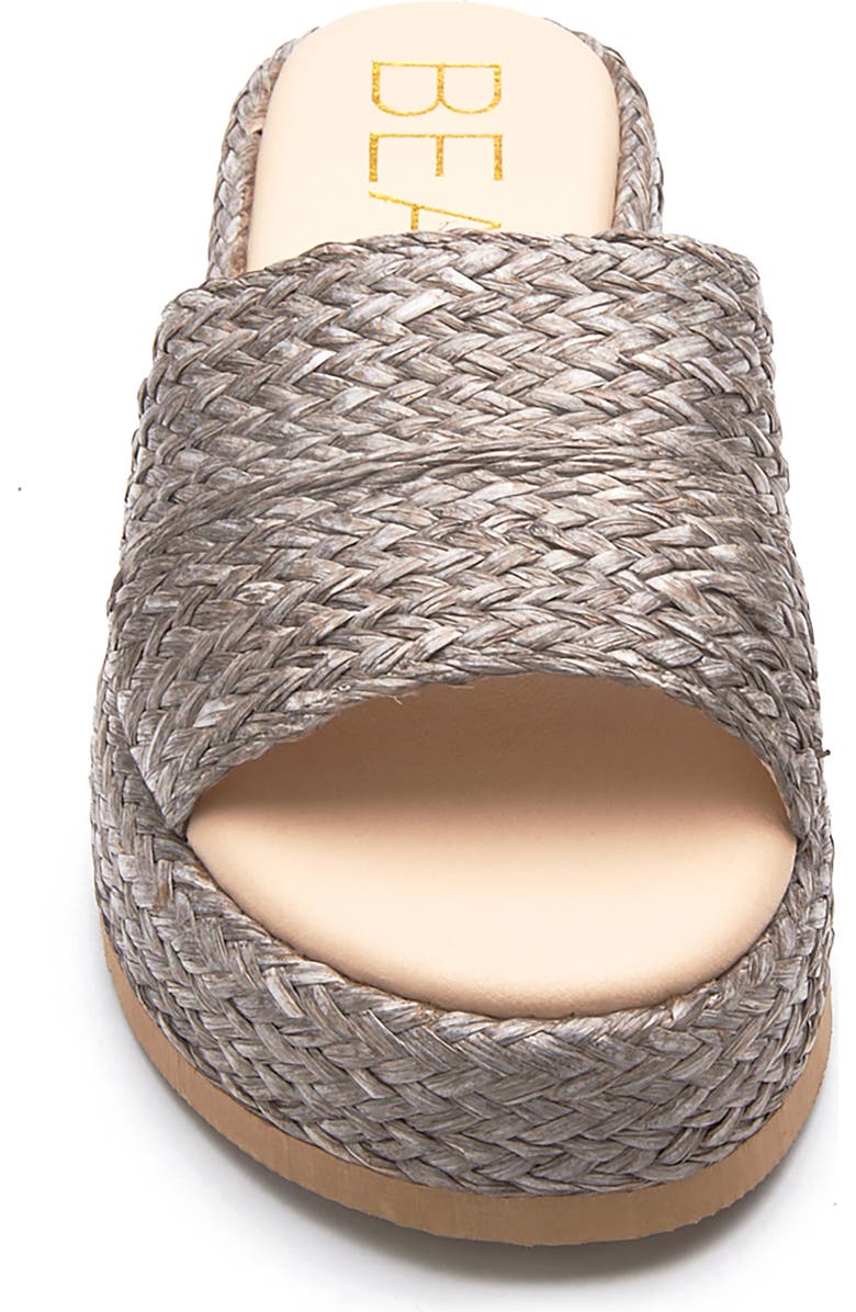 Coconuts by Matisse Layback Platform Espadrille Slide Sandal, Alternate, color, Mushroom