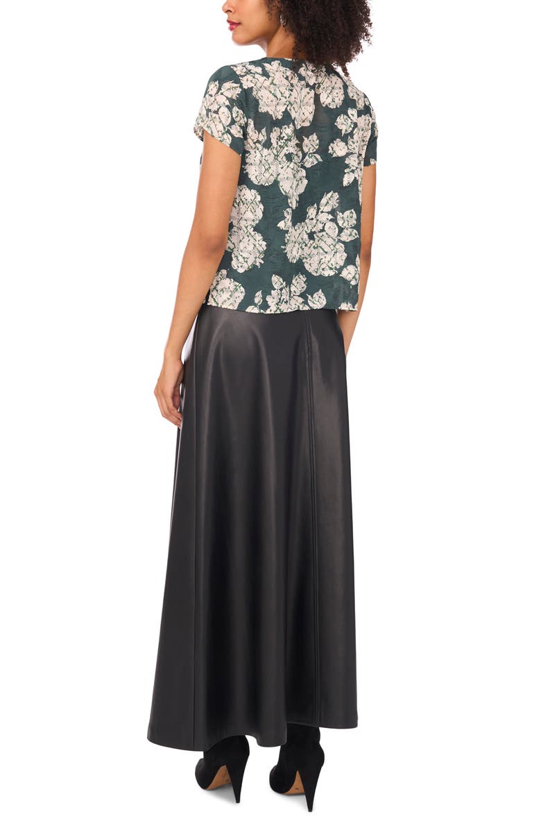 Vince Camuto Cowl Neck Top, Alternate, color, Forest Night